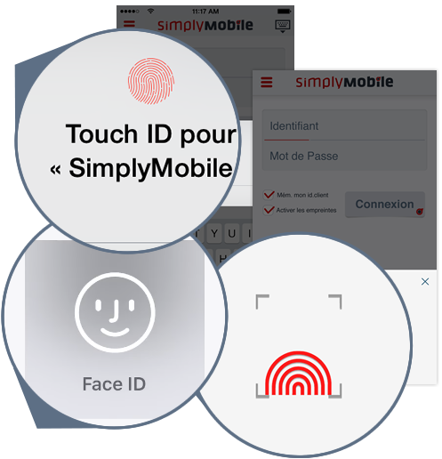 screenshot funzione touch id e finger print